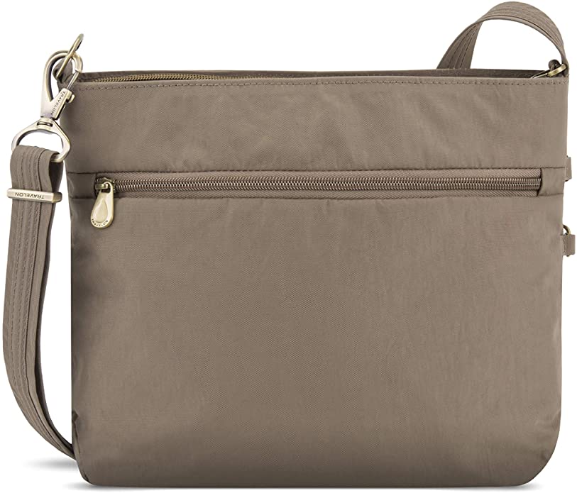 Travelon double zip cheap crossbody