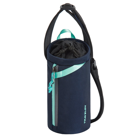 Travelon Anti-Theft Greenlander Insulated Water Bottle Bag-Galaxy Blue