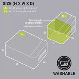Go Travel Set of 2 Deeper Packing Cubes (Green)