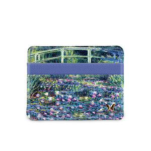 Monet Water Lily Pond & Japanese Bridge Slim Wallet