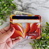 Georgia O'Keeffe Red Canna Slim Wallet