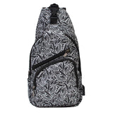 NEW USB-C charging enabled Anti theft Daypack Travel Bags: Black