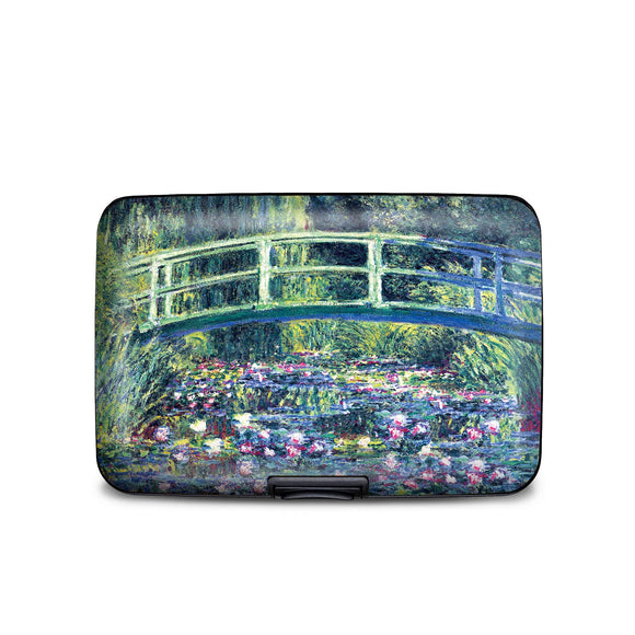 Monet - Water Lily Pond & Japanese Bridge Armored Wallet