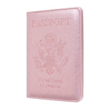 Anti-theft Anti Scanning RFID Multi-function Wallet Passport Holder: Black