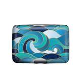 Enameled Wave Armored Wallet