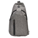 NEW USB-C charging enabled Anti theft Daypack Travel Bags: Black