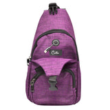 NEW USB-C charging enabled Anti theft Daypack Travel Bags: Black