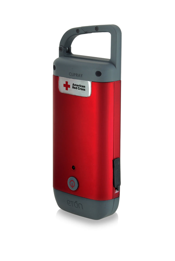 American Red Cross Clipray Clip-On Flashlight and Charger