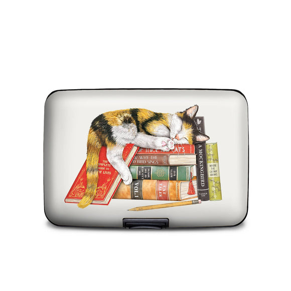 Mary Lake Library Cat-armored Wallet