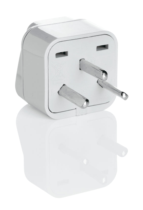 TRAVEL SMART® BY CONAIR GROUNDED ADAPTER PLUG NWG12C